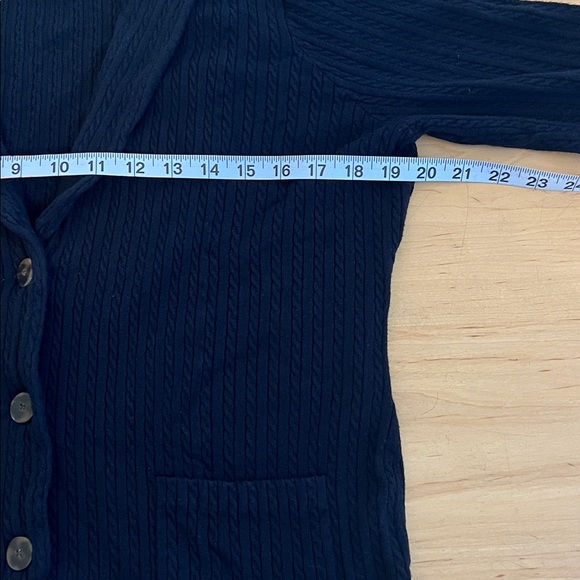 Jones New York Black Textured Blazer - Picture 3 of 4